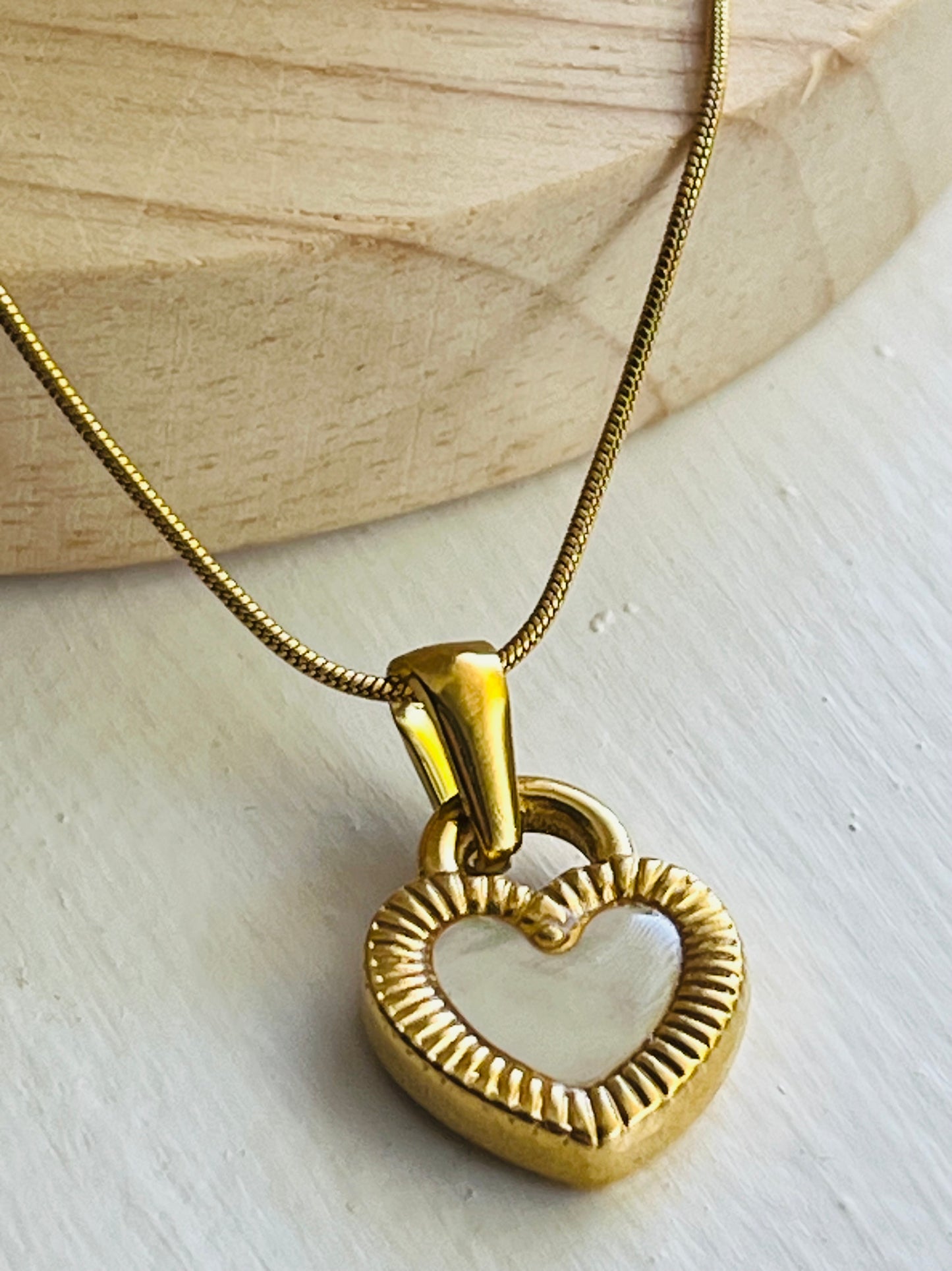 Yin yang black and white heart charms