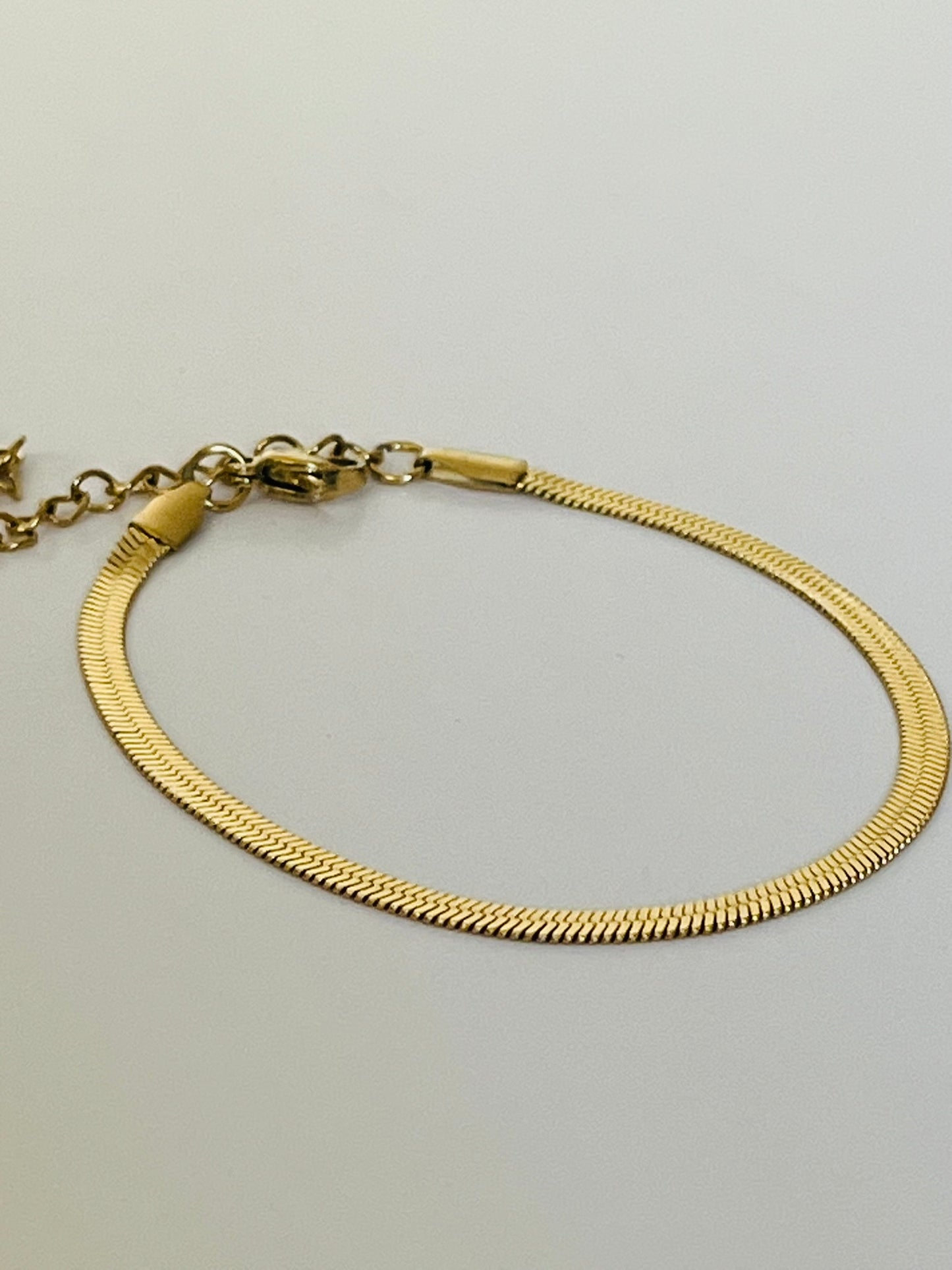 Juniper snake herringbone chainbracelet
