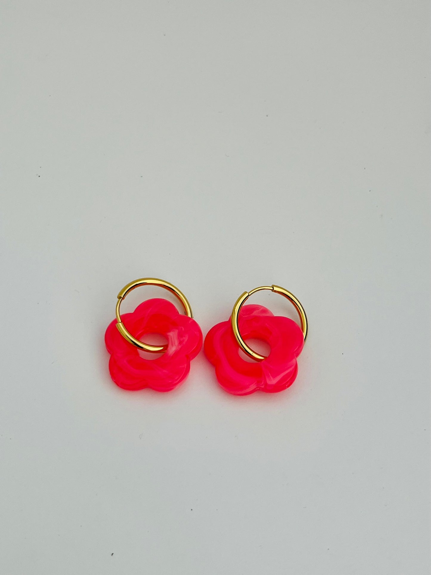 Blomme Floral Hoop earring