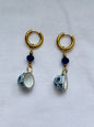 Blue Notes Teacup charm earrings