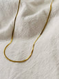 Teresa flat cuban link necklace