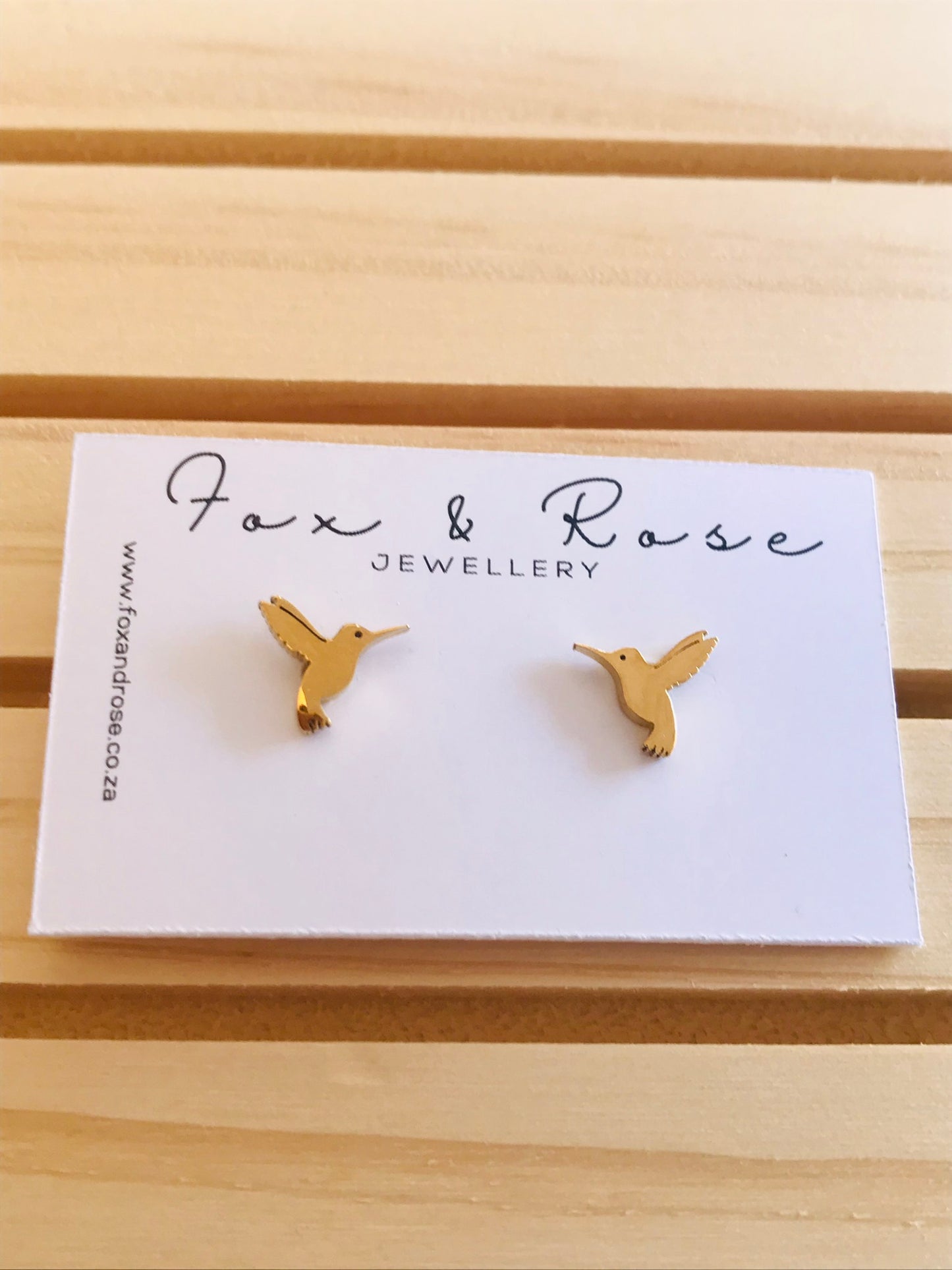 Birdy stud earrings