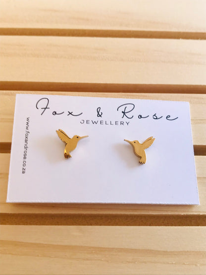 Birdy stud earrings