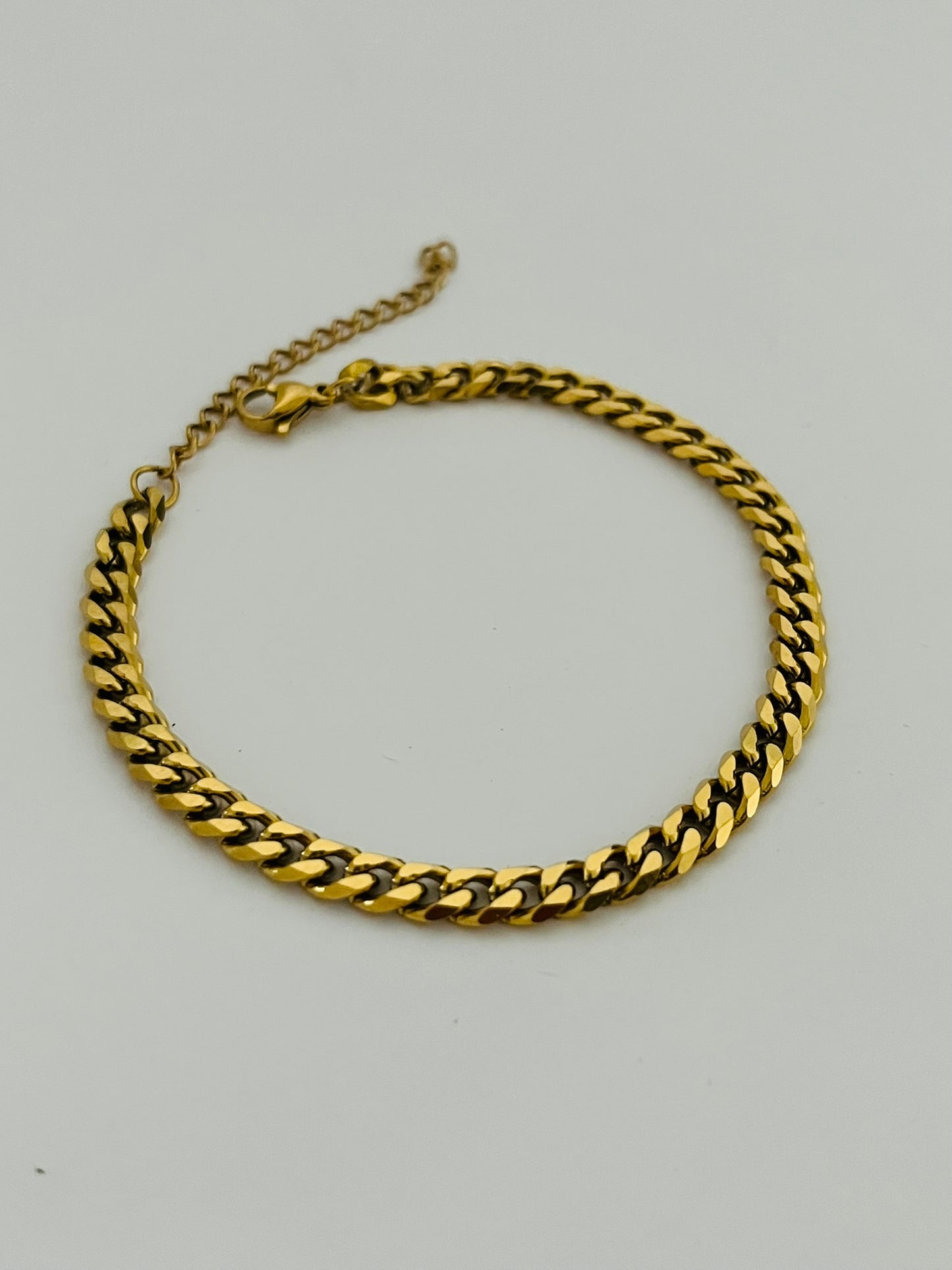 Lucia Cuban chain gold bracelet