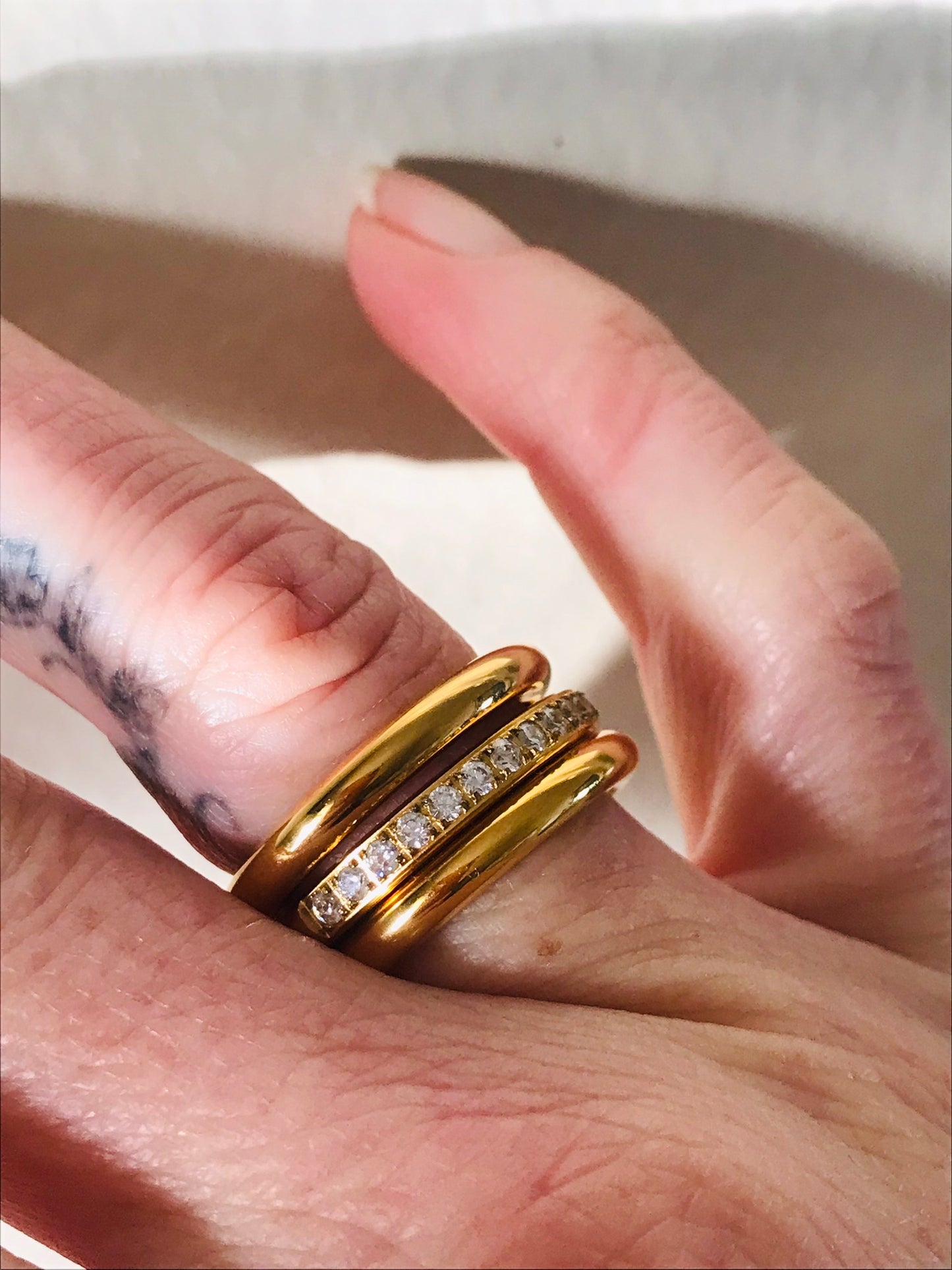 Cindy stacking rings set of 3