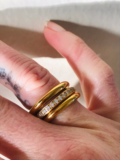Cindy stacking rings set of 3