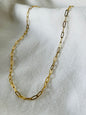 Sofia Fine Paperclip Necklace