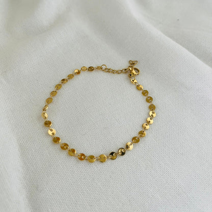 Everly disk bracelet