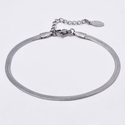 Juniper snake herringbone chainbracelet