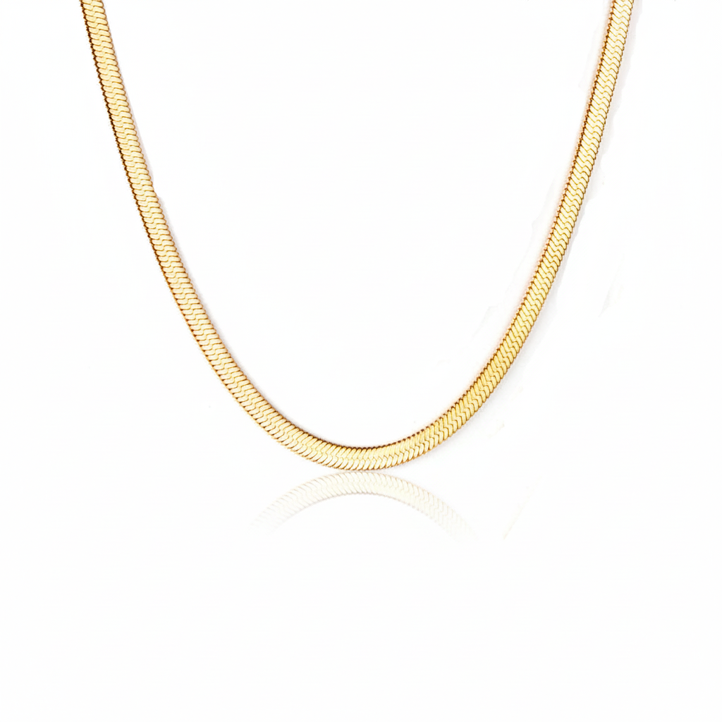 Herringbone necklace product photo 2