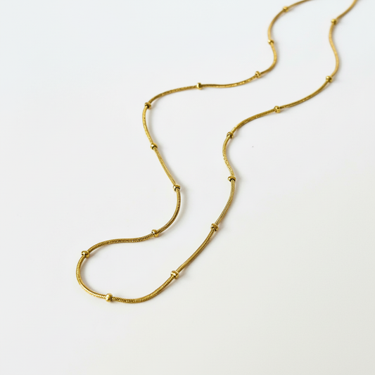 Lexi necklace with pure white background