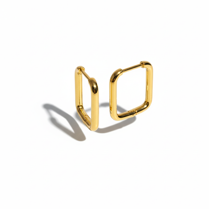 Millie square hoop earrings 1